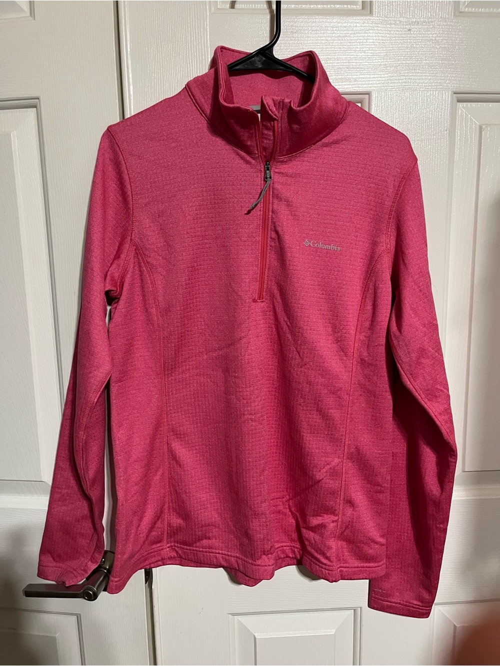 Columbia Women's Raspberry Pink Quarter-Zip Turtleneck Fleece
17-08